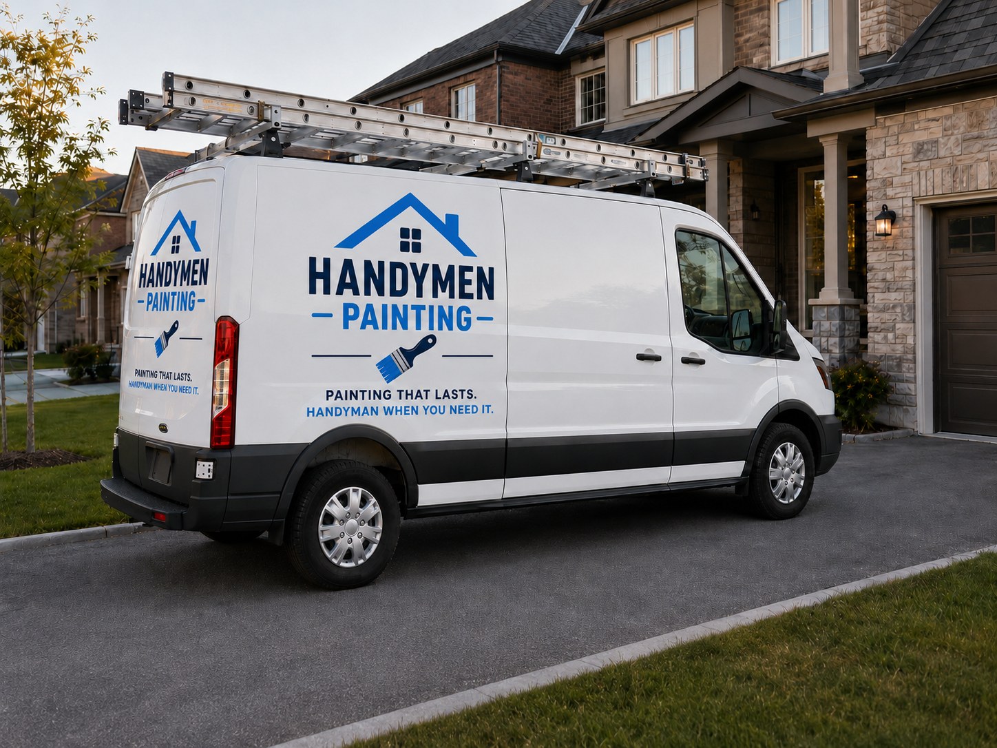 Handymen Painting company van